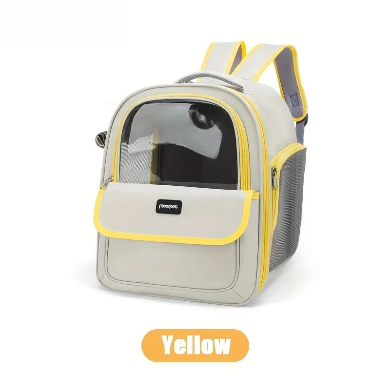 Mochila Transportín para Perros y Gatos con Ventilación